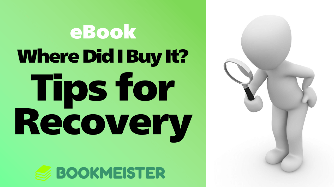 How to Deal with Forgetting Where You Bought an E-book